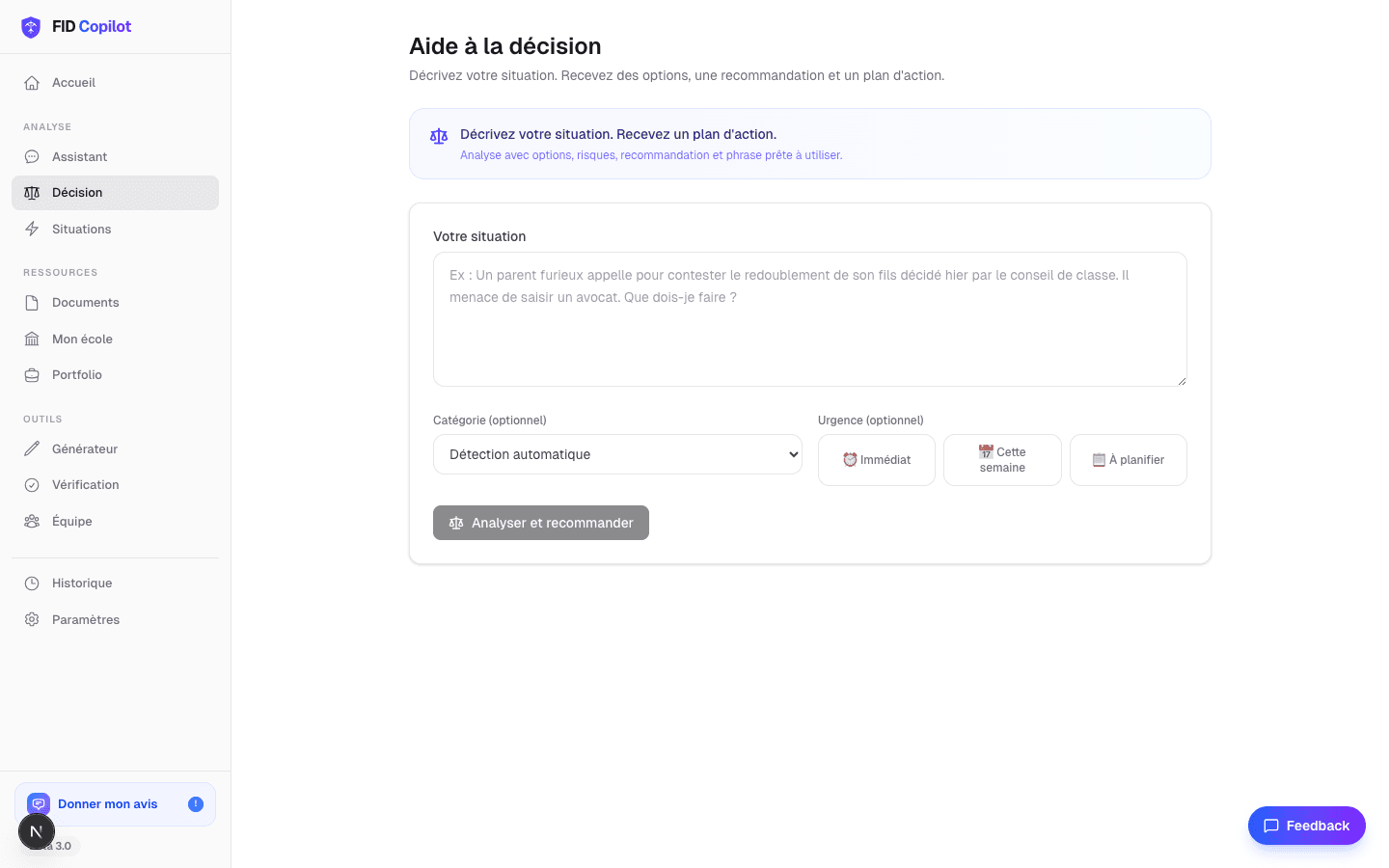 Aide à la décision